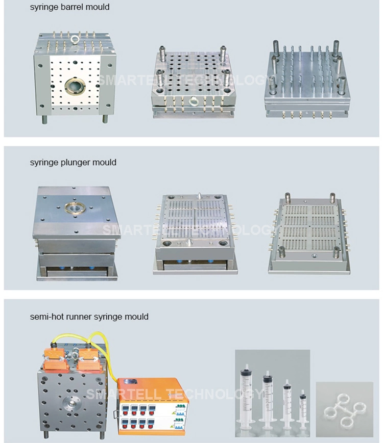 Syringe Mold Manufacturer Cold Runner Barrel Injection Mould